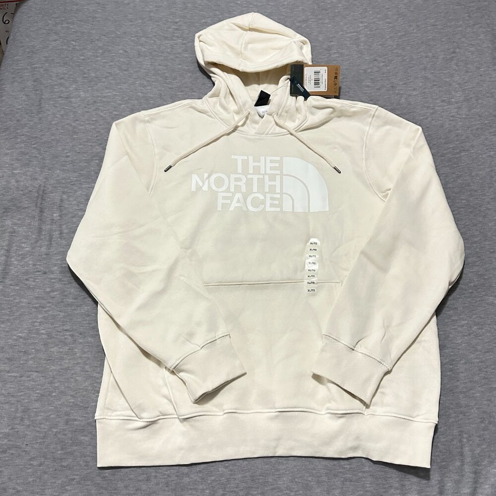 NWT The North Face Half Dome PO Hoodie Mens Sizes XL White Dune